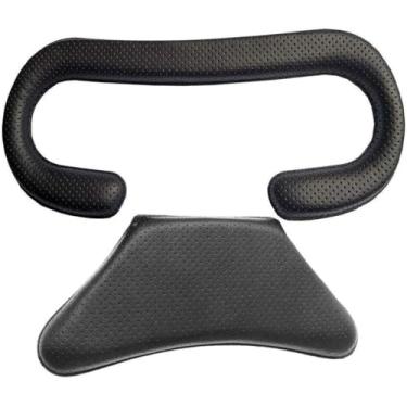 Imagem de TamBee HTC Vive PRO Conjunto de substituição de espuma de rosto de heasdset para HTC Vive PRO VR capa de couro PU protetor de rosto