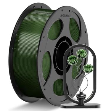 Imagem de ANYCUBIC Filamento PETG 1,75 mm, filamento de impressora 3D, translúcido e vibrante, precisão dimensional +/- 0,02 mm, impressão com a maioria das impressoras 3D FDM, carretel reutilizável de 1 kg