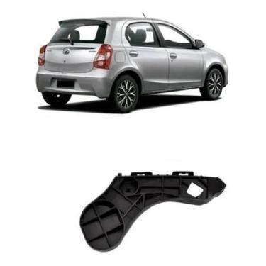 Imagem de Guia Apoio Parachoque Traseiro Etios Hatch 13 A 2021 Direito - 5259374