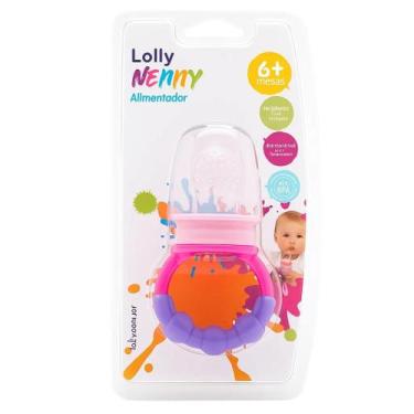 Imagem de Alimentador Infantil Lolly De Silicone Rosa