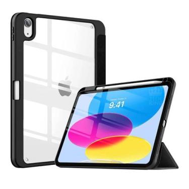 Imagem de Capa slim super leve Para iPad 11a (a16) - fundo acrilico - Genérica