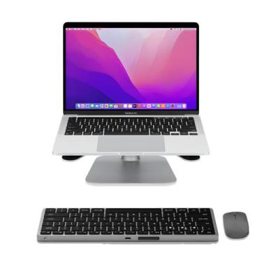 Imagem de Teclado E Mouse Bluetooth recarregável compatível com Macbook Pro - XT