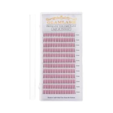 Imagem de Cílios Postiços De Seda GLAMLASH 2D-6D Pré-fabricados, Volume Longo, E