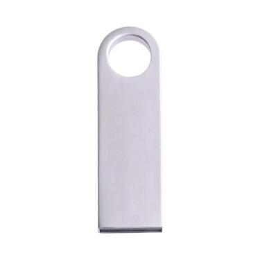 Imagem de Pen Drive USB De Metal Colorido Com Chaveiro, Memória De 128GB, 64GB, 
