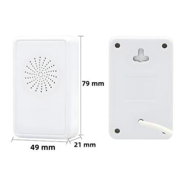 Imagem de Campainha De Porta Com Fio 12V Para Sistema De Controle De Acesso, Cam