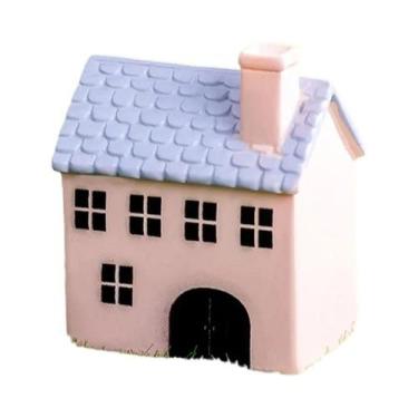 Imagem de Estátua Miniatura De Paisagem De Casa Pequena Moderna E Fofa, Ornament
