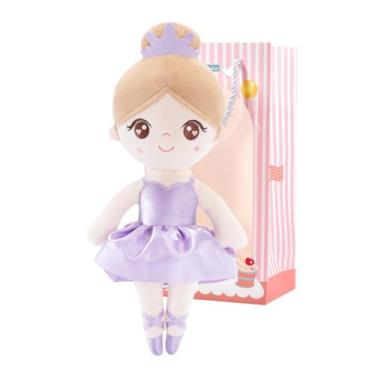 Imagem de Boneca Bailarina Gloveleya Bailarina Balé Lilás Coque Loira com Sacola