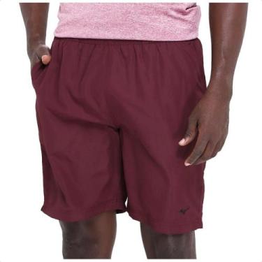 Imagem de Bermuda Mizuno Tennis Master M 7" Masculina, Bordô, GG