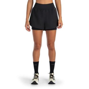 Imagem de Short Ultra 2 em 1 Olympikus Feminino, Preto, G