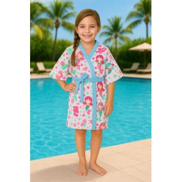 Imagem de Roupão Felpudo Infantil Sonho Encantado - Lepper, Rosa, U - 7 a 10 Ano