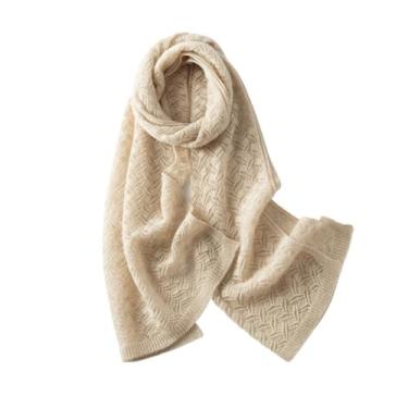 Imagem de Cachecol feminino de caxemira de comprimento médio, xale, dois em um, versátil, outono, inverno, malha, design leve e quente, ideal para camadas com casacos e suéteres combina com qualquer roupa