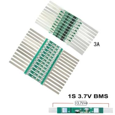 Imagem de Placa De Proteção De Bateria BMS PCM De 10PCS 3.7V 3A Para Baterias De
