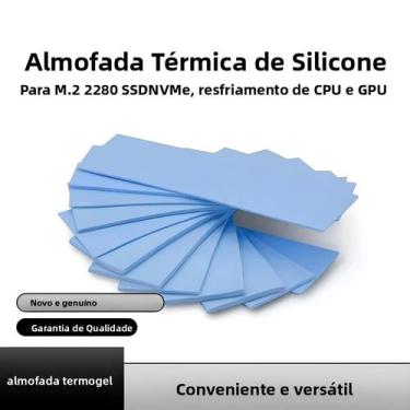 Imagem de Pads De Dissipação De Calor De Silicone Para SSD M.2 2280 NVMe, Resfri