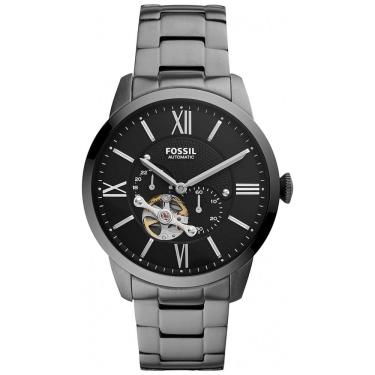 Imagem de Relógio Masculino de Quartzo, com Pulseira de Aço Inoxidável, FOSSIL ME3172, Preto