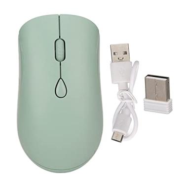 Imagem de Mouse Ergonômico Portátil Silencioso 2.4g Sem Fio, 800 1200 1600 DPI Configurações Com Bateria Recarregável, Adequada para Jogos, Aprendizado, Compatível Com Laptops, Desktops,