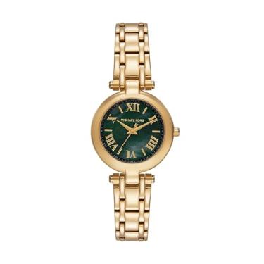 Imagem de Michael Kors Relógio feminino Laney, pulseira de aço inoxidável, Dourado
