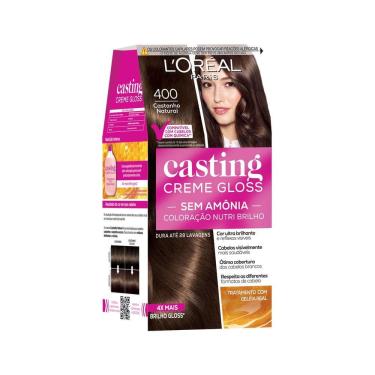 Imagem de Tintura Casting Creme Gloss L`oréal Paris 400 Castanho Natural