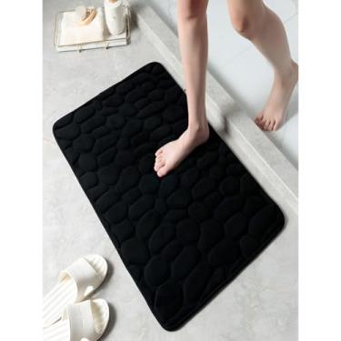 Imagem de Almofada Decorativa Retangular - Capa em Poliéster para Sofá e Cama - Decoração Moderna para sua Casa (PRETO)