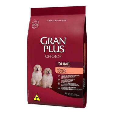 Imagem de Ração Gran Plus Choice Cães Filhotes Frango E Carne 10.1kg - GranPlus