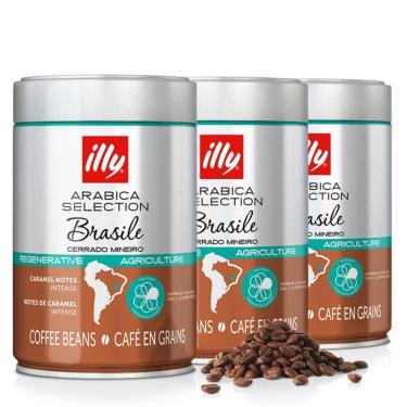 Imagem de Café Illy Brasile Cerrado Mineiro 250g - Kit 3 Latas