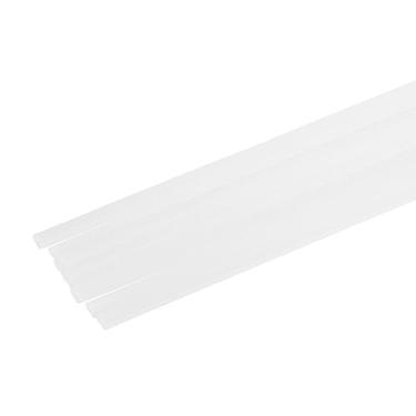 Imagem de HARFINGTON 1 conjunto (10 peças) hastes de solda de plástico 25,4 cm tiras de solda PP hastes de soldagem para para-choques de carro, caiaque, reparo diário, para-choques de plástico, branco