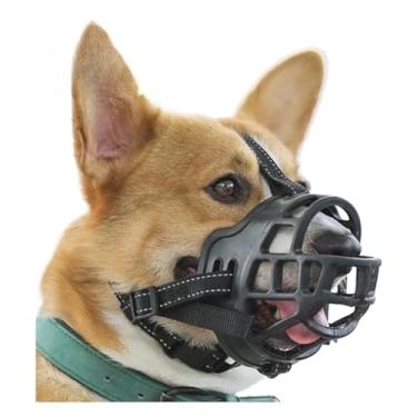 Imagem de Focinheira De Silicone Para CãEs | ConfortáVel, Leve E AjustáVel | Ideal Para Uso DiáRio E Passeios(P-2)