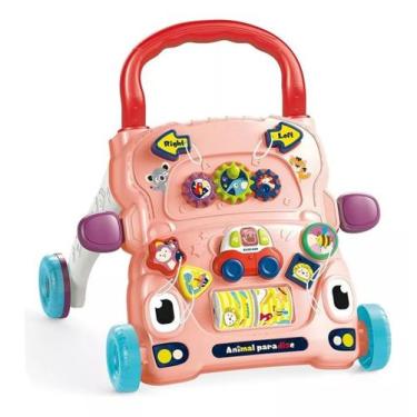 Imagem de Andador infantil educativo brinquedo didático de empurrar - Tapuzim, R
