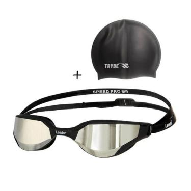 Imagem de Oculos Natacao Competicao Espelhado Atletas Olimpicos Leader