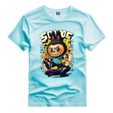 Imagem de Camiseta Estampada Labubu Monster Algodão Premium Desenho - Versitz, A