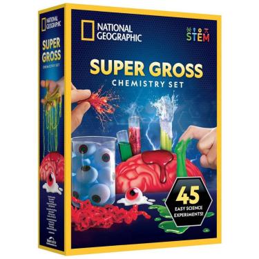 Imagem de Kit com 45 Experimentos Curiosos com Minhocas Brilhantes para Crianças de 8 a 12 Anos, National Geographic