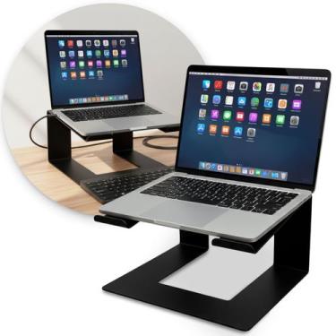 Imagem de Suporte De Notebook Ergonômico Reforçado Antiderrapante Mesa - Ipec