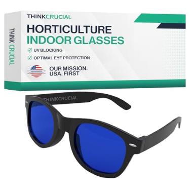 Imagem de Óculos de luz de estufa e quarto de cultivo com hidropônicos internos da Think Crucial Horticulture (óculos), antiUV, ultravioleta, HPS, MH Lights Reflection & Glare Optical Protection