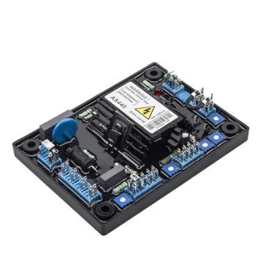 Imagem de 1 unidade de regulador de tensão trifásico monofásico alternador diesel AS440 AVR módulo estabilizador controlador de energia elétrica
