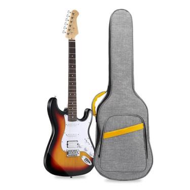 Imagem de Bolsa de guitarra elétrica LETSROCK para 38 40 41 polegadas com acolch