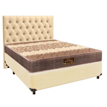 Imagem de Kit Cama Box + Cabeceira + Colchão Casal D26 - Ortophedic - Sankonfort