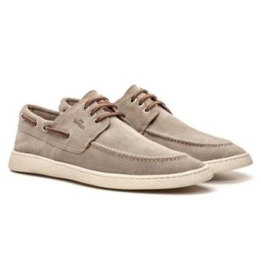 Imagem de Deckshoes Masculino Bariloche Camurca Areia Samello-Masculino