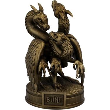 Imagem de Estátua Imagem Bune - Chave Menor de Salomão - Ars Goetia (Cor Ouro Velho)