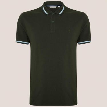Imagem de Camisa Polo Dudalina Gola Jacquard Masculino-Masculino