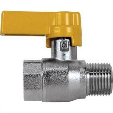 Imagem de Registro Para Gas Esfera Higiban Horizontal 1/2'' X 1/2''