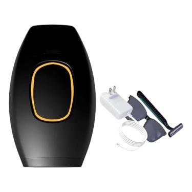 Imagem de Depilador IPL Profissional, Luz Pulsada 900 Mil Disparos, 5 Níveis de Potência, Bivolt, com Óculos de Proteção e Lâmina, para Uso Doméstico