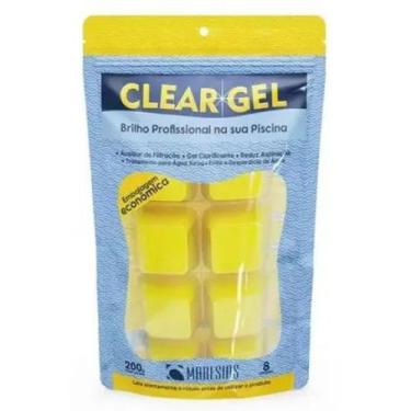 Imagem de Clear Gel Super Clarificante 200g Piscina Maresias 8 Unid