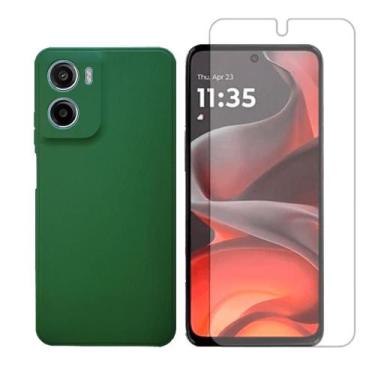 Imagem de Capa Anti Impacto Para Motorola Moto G05 + Pelicula Hidrogel - GR Glob