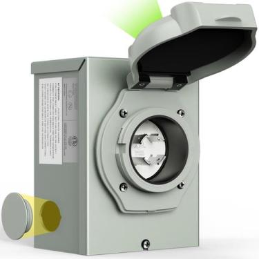 Imagem de Caixa de entrada de energia do gerador Rophor 30A NEMA L14-30P 7500W 1