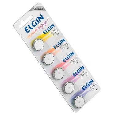 Imagem de Bateria Pilha Moeda Botao Cr2032 3v Lithium Litio Cartela Blister com 