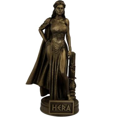 Imagem de Estátua Hera Deusa Grega - Rainha dos Deuses - Versão 3 (Cor Ouro Velho)