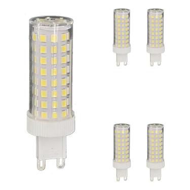 Imagem de 5X Lampada Led Halopim G9 15W 96 Leds Para Lustr Branco-Frio
