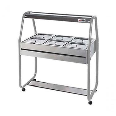 Imagem de Buffet Self Service Térmico Tradicional Para 6 Gn's 1-2 Ibet St06 - 110V