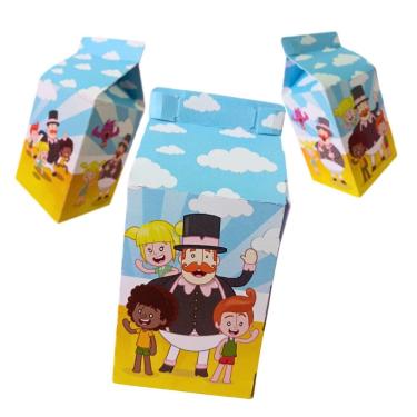 Imagem de Kit 10 Milk Mundo Bita Lembrancinha para Festa Infantil e Aniversário