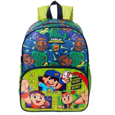 Imagem de Mochila Infantil Escolar Família Arqueira De Costas Oficial