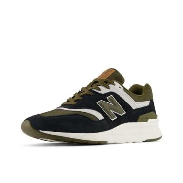 Imagem de New Balance Tênis masculino 997H V1 Cross Trainer, Preto/bosque/cinza, 38